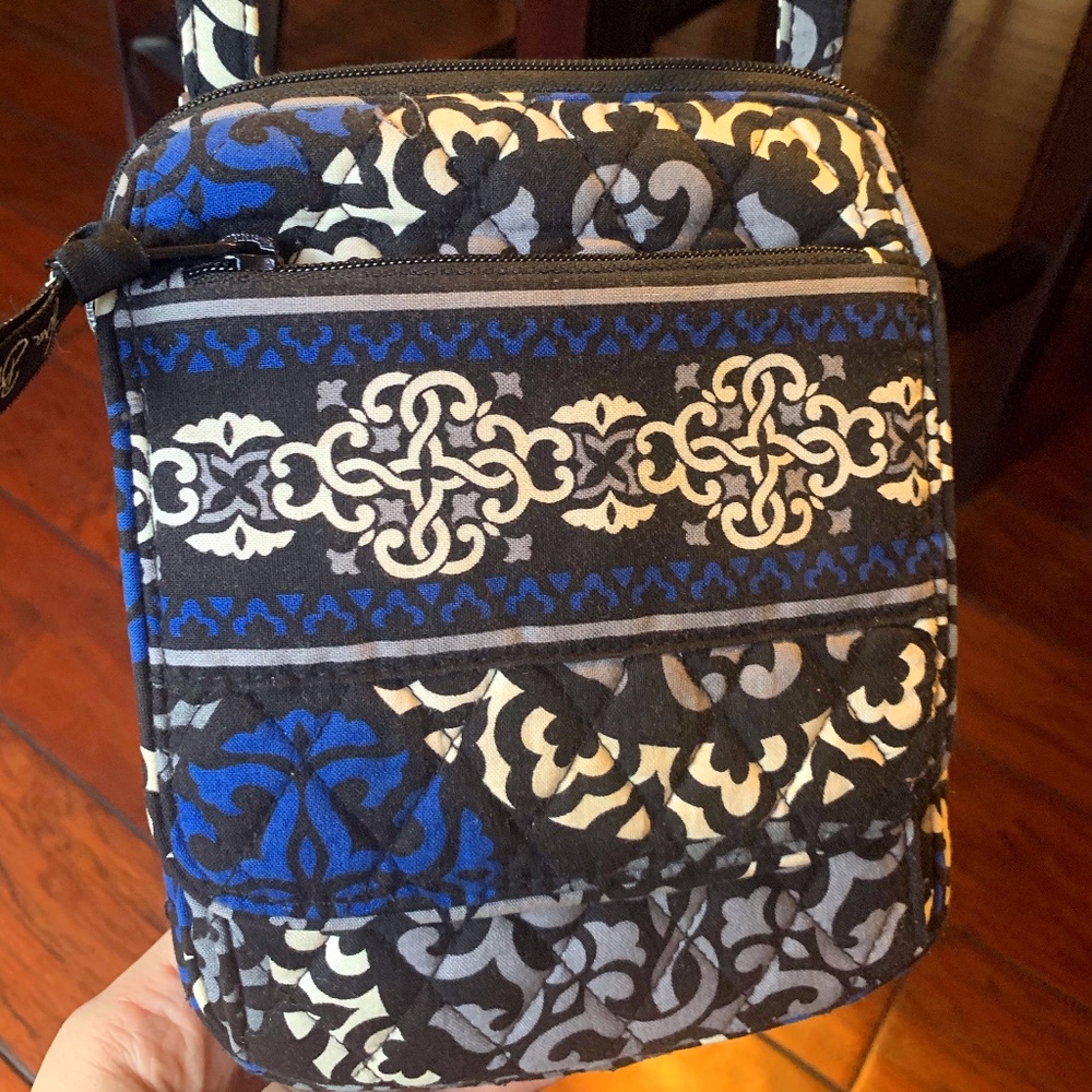 Vera Bradley Blue Patterned Crossbody Bag
